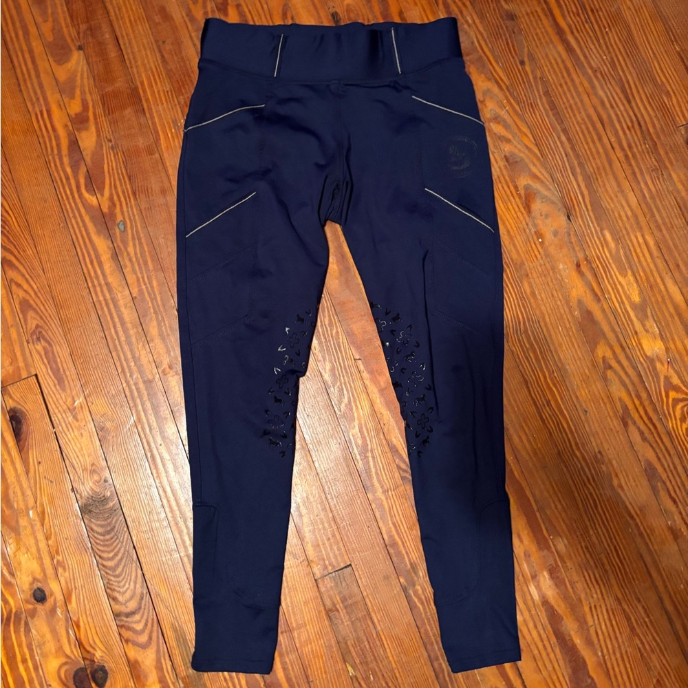 Equestriess Atelier Navy Riding Tights- XL